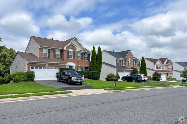 Bold brick homes are found throughout Manassas Park.