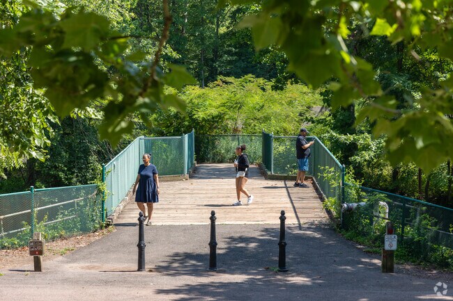 Walk the trails at Historic Smithville Park near Eastampton.