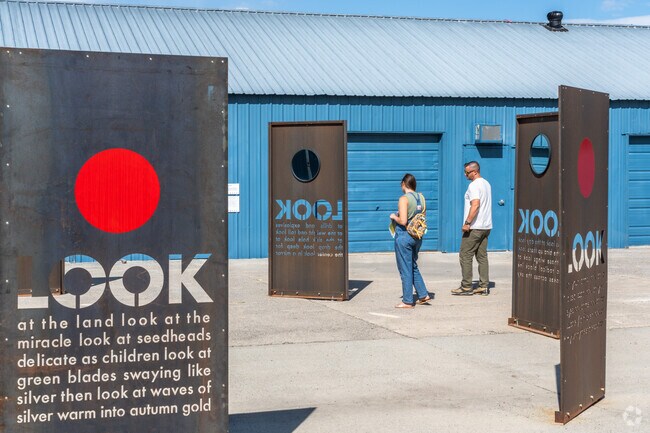 Tinworks Art in the Northeast neighborhood has fantastic art exhibits.