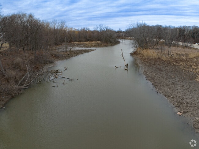 Pike River offers beautiful scenery to Villa Capri.