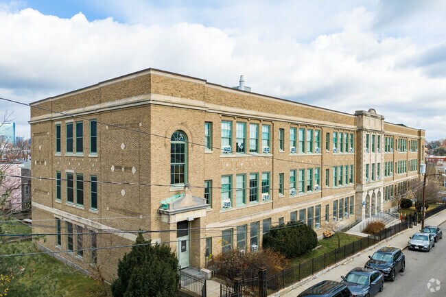 Fenway High School provides an early college education to students in Mission Hill, Boston, MA.