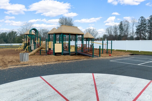 Coman School has a fun playground area.
