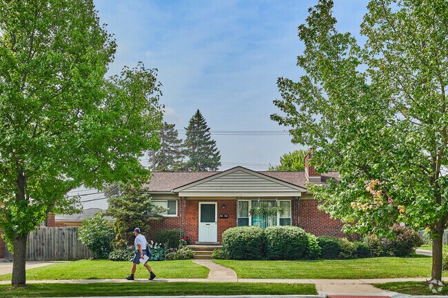 Cozy brick ranches are more common in Allen's southwest corner.