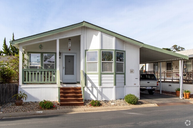 An example of the many well kept manufactured homes in LOVR Creekside Area.