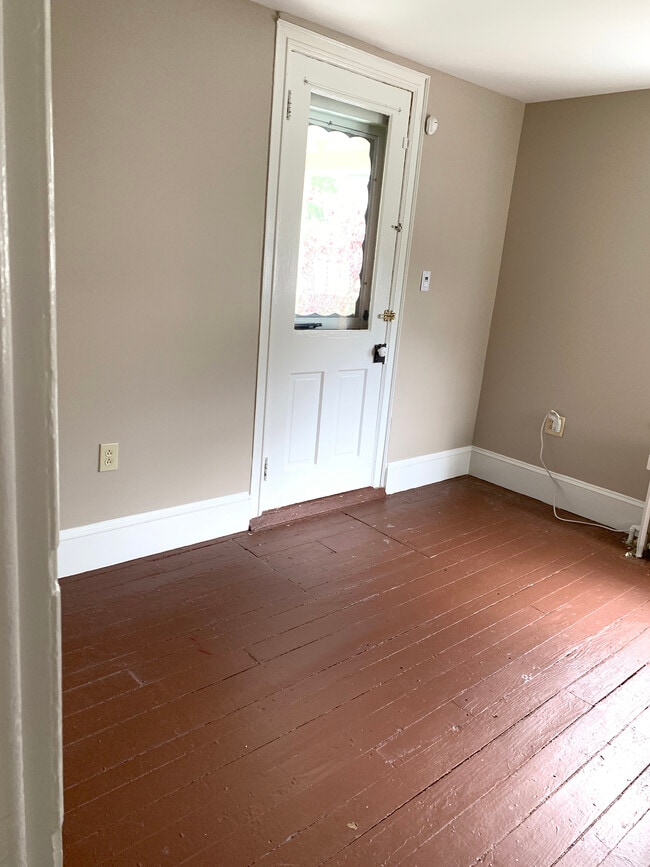 Bedroom/Office with door to private porch with roof