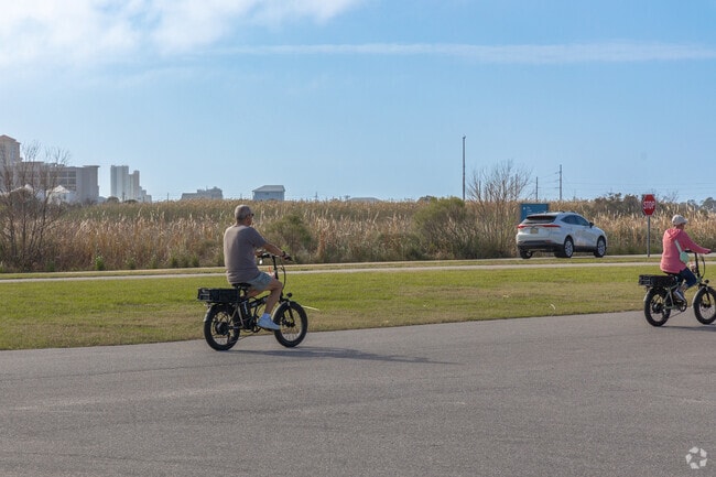 The Gulf State Park has some beloved and scenic biking and hiking trails.