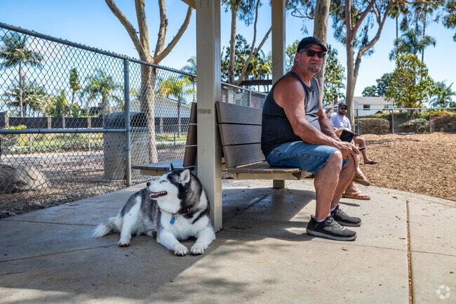 Spend time with your furry friends at Ann D. L’Heureux Memorial Dog Park in Tamarack Point.