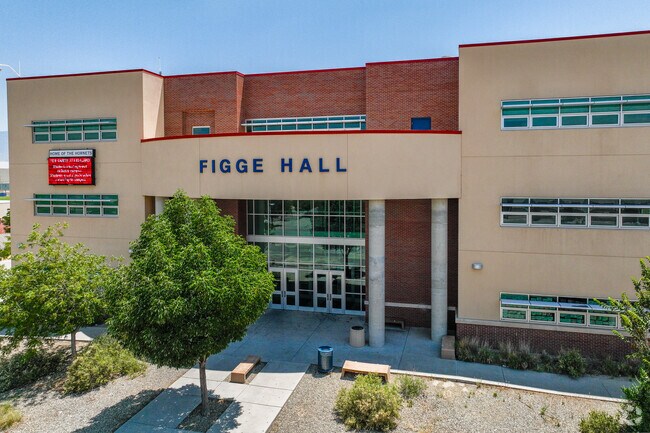 Figge Hall at Highland High is one of the state-of-the-art buildings in UNM South, NM.