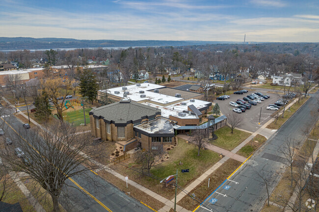 Good Shepherd Christian Academy is located on St. Croix Street.