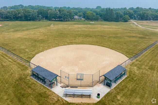 Jefferson Middle School in Madison has several baseball diamonds.