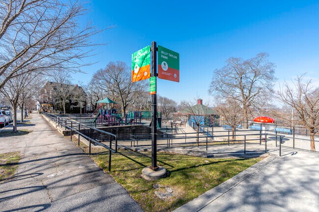 Billy Taylor Playground Entrance