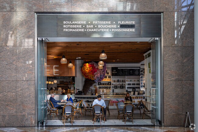 Grab a lunch and take in the scenery at Brookfield Place.