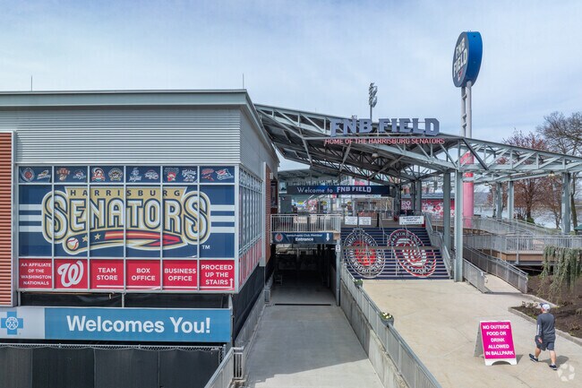 FNB Field is a few miles from Lower Allen and is home to the Harrisburg Senators.