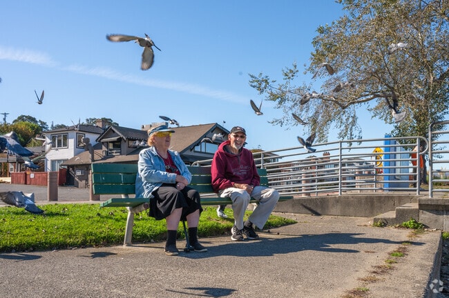 Dash Point Boardwalk is a popular spot to meet friends.