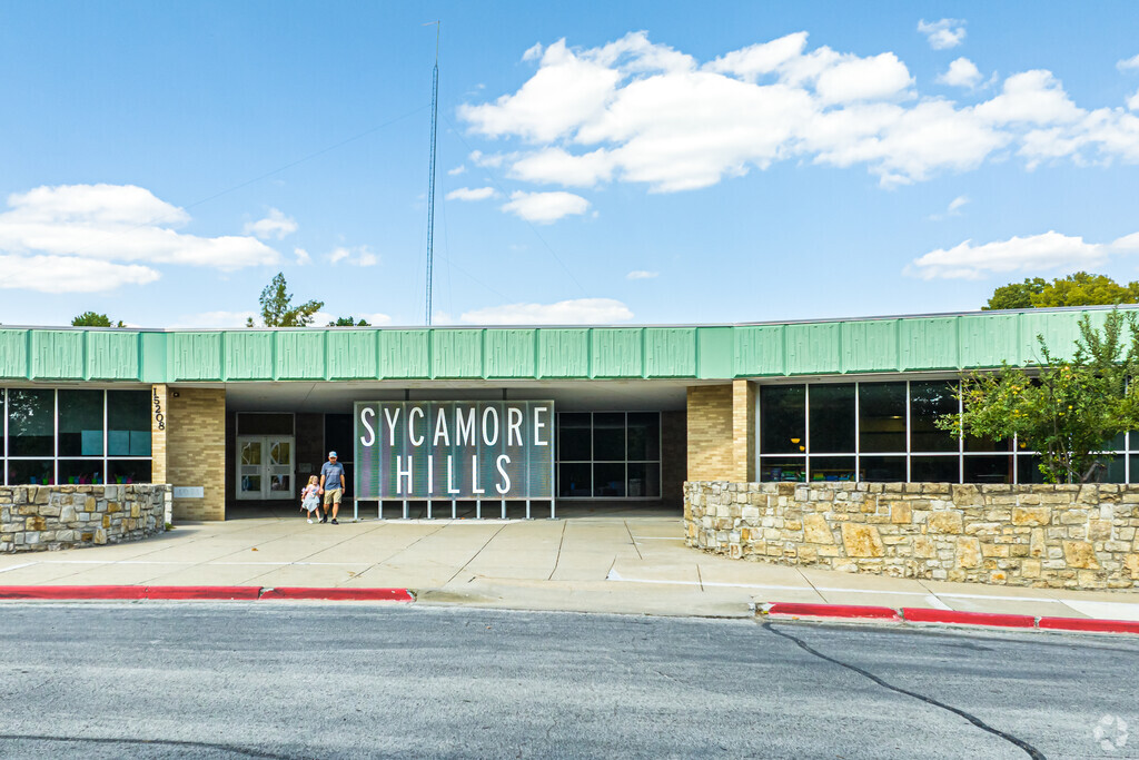 Sycamore Hills Elementary serves kindergarten through fifth grade.