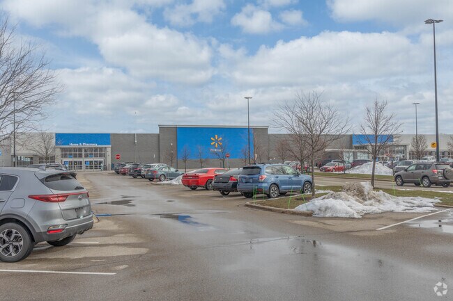 Walmart is just a short drive from Emerson East.