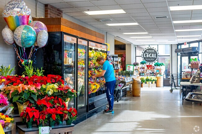 York Township residents can enjoy fresh foods and flowers at Busch's market.