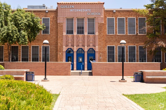 Guillen Middle School teaches children from 6th through 8th grade.