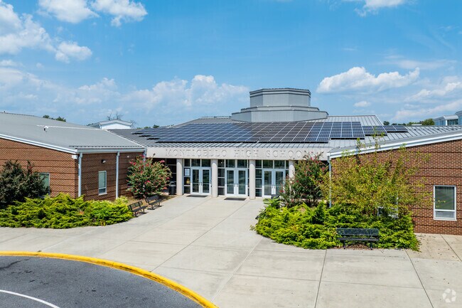 Monticello High earns a B-plus and offers nearly two dozen advanced placement courses.