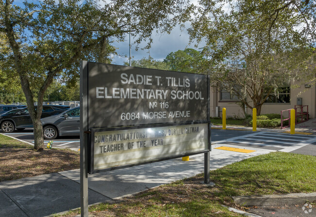 Sadie T. Tillis Elementary serves the children of the DuClay area as well as others.