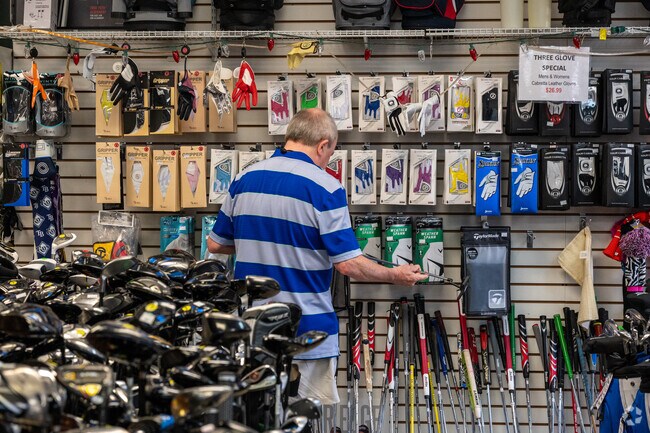 Just outside of Belvedere, golfers can find everything they need at Johnny Birdie's Golf Shop.