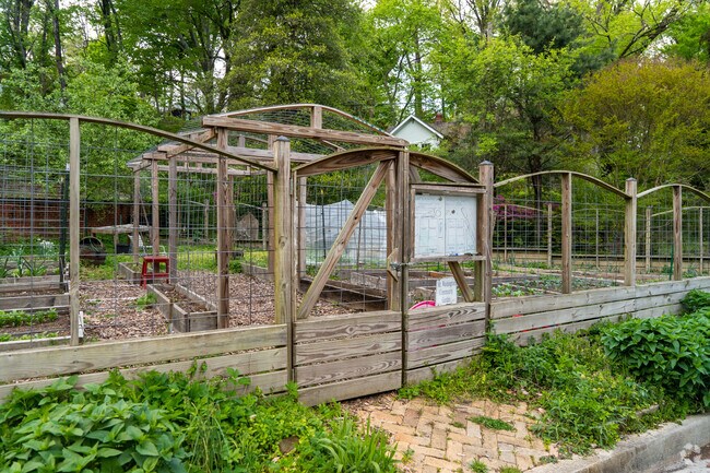 Mt. Washington Arboretum is also home to a community garden.