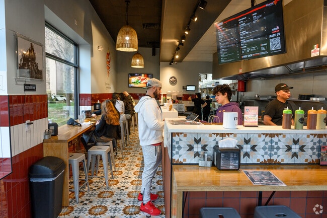 Central Taqueria is a great option for Mexican tortias.