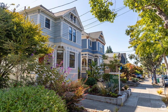 Alameda's historic Victorian-era homes are iconic of the city.