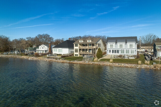 Powers Lake offers relaxing lakeside living.