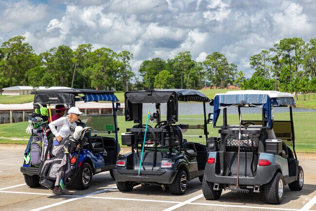 Golf is a way of life in Sun N Lake, as most residents get a round in daily.