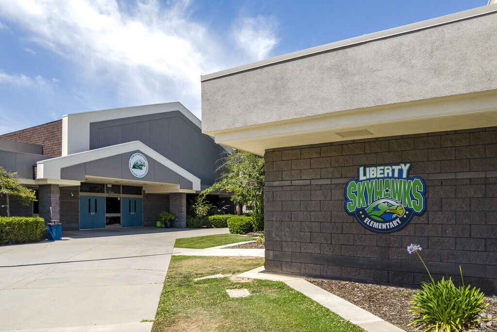 The Skyhawks are the mascot of Liberty Elementary School in Northeast Fresno.