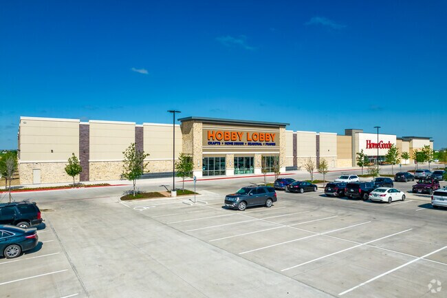 Gates of Prosper Shopping Center is where locals can go to shop at Hobby Lobby.
