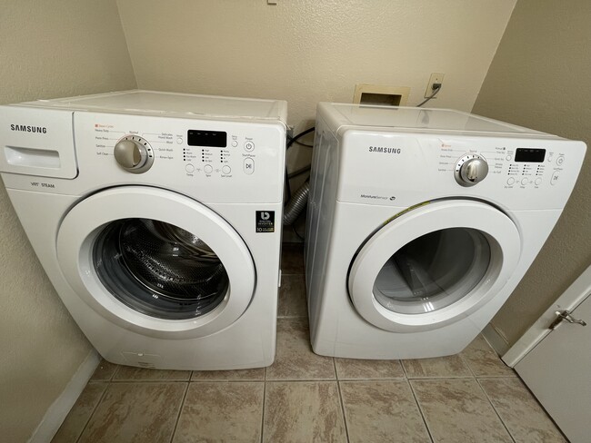 Samsung Washer and Dryer
