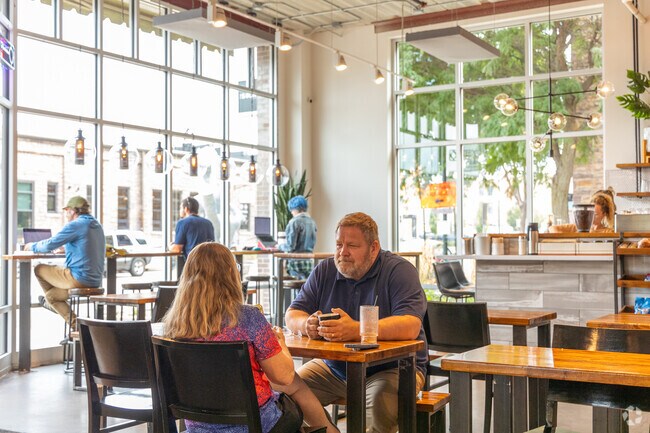 The Source Coffee Roastery is great place to start the morning near Pettigrew Heights.