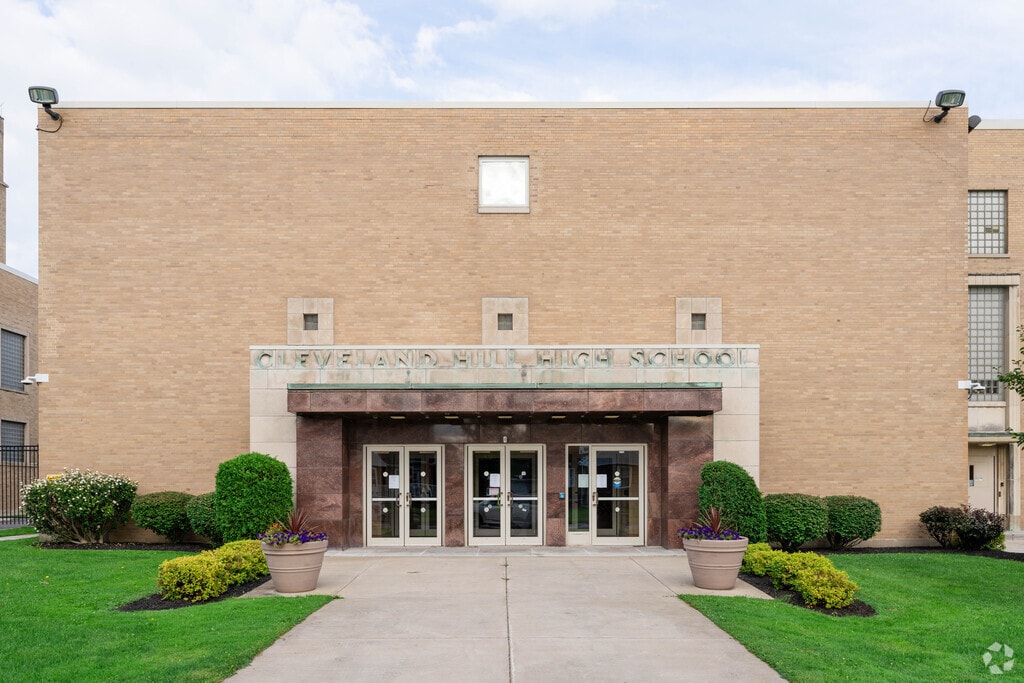 Cleveland Hill High School has minority enrollment of 58 percent.