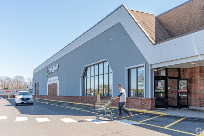 For groceries, locals drive 10 miles north to the Stop & Shop in Shelton.