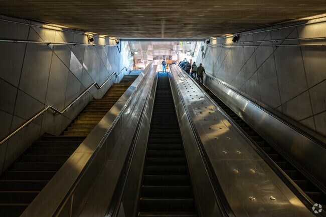 Jump on the Penn North Metro in Sandtown-Winchester for a quick ride into the city.