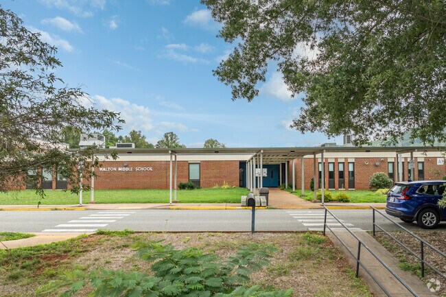 Leslie H. Walton Middle School is for students in grades 6-8.