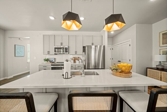 Birch Kitchen Island at Legacy Farms