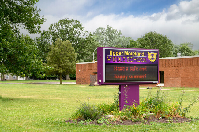 Upper Moreland Middle School is a public middle school located in Upper Moreland Township.