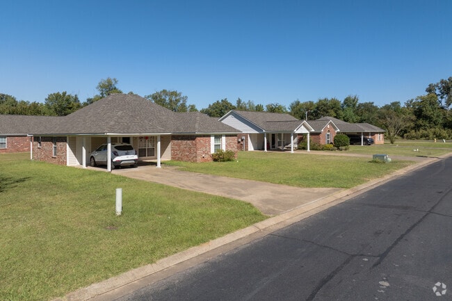 Kellyland features charming ranch-style homes, known for their single-story layout.