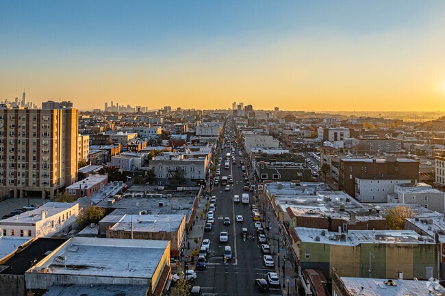 Berganline Ave is West New York's largest retail and restaurant center.