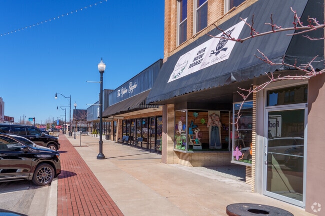 Downtown McAlester is home to a variety of popular shopping spots, offering unique boutiques.