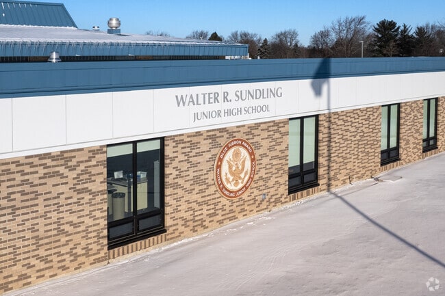 Signage to Walter R. Sundling Jr. High School