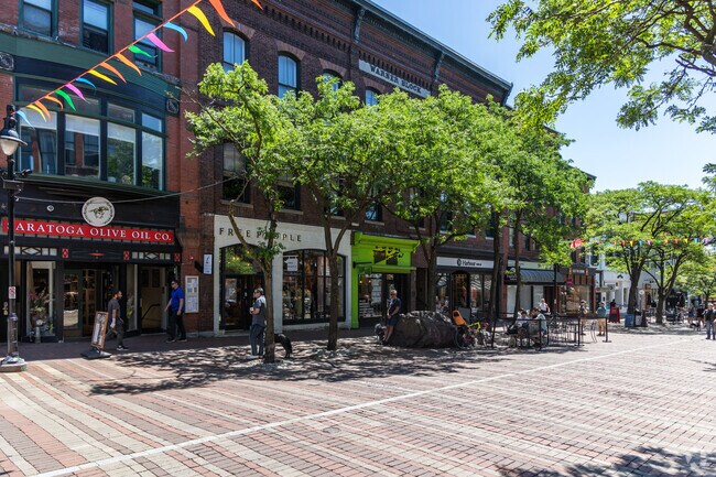 Located directly on Burlington's premier shopping street, Warner Block Condo is luxury living.