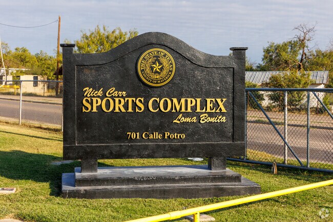 The Nick Carr Sports Complex in Loma Bonita.