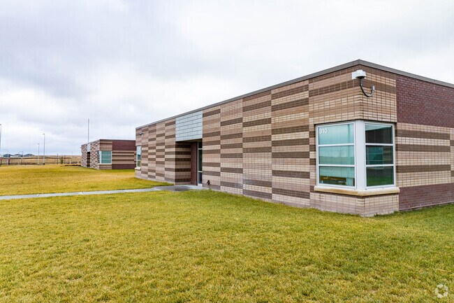 The students of Ashbury Elementary School enjoy learning in a large and modern school.