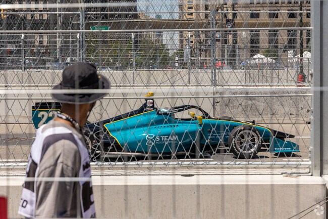If you blink you may miss the cars at the Detroit Grand Prix.