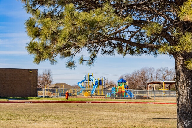 Parkview Elementary School offers playground for children.