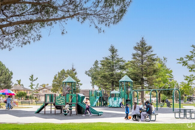 There are multiple age appropriate playground at Rio Lindo Park.